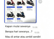 Waspada! Modus Penipuan Sewa Kendaraan Mengatasnamakan Tajam Rental