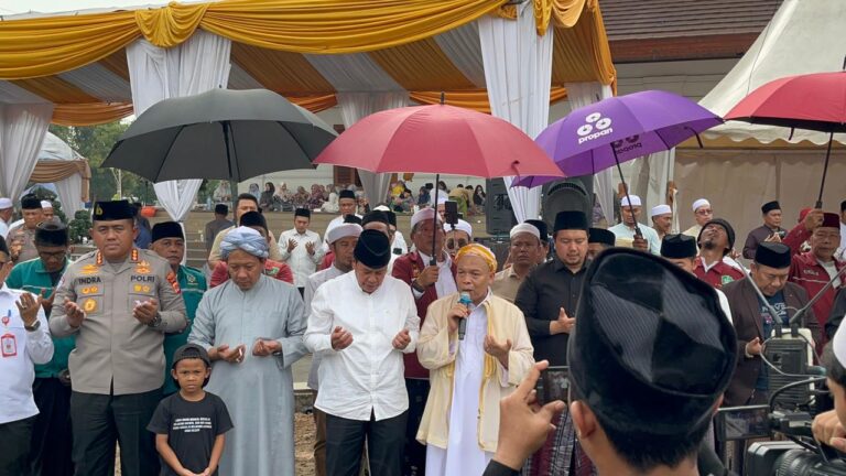 Kapolresta Tangerang dan Bupati Hadiri Peletakan Batu Pertama Maqbaroh Al-Istiqlaliyyah