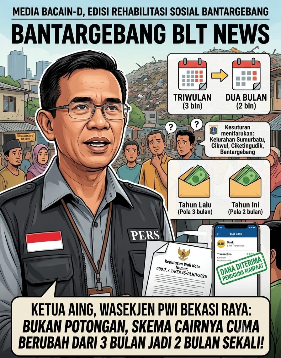 Isu Potongan Dana BLT Bantargebang Meluas, ‘Ketua Aing’ Buka Suara: “Cuma Skema Cairnya yang Berubah!”