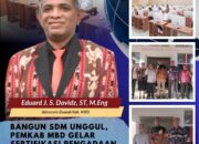 Bangun SDM Unggul, Pemkab MBD Gelar Sertifikasi Pengadaan Barang dan Jasa ‎