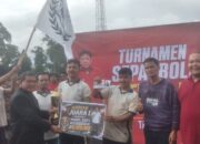 Ir. Pidel Hutahaean, M.M. Ucapkan Selamat kepada Sibuea FC, Sang Juara Turnamen Sepak Bola