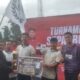 Ir. Pidel Hutahaean, M.M. Ucapkan Selamat kepada Sibuea FC, Sang Juara Turnamen Sepak Bola