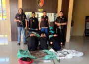 Tim Resmob Jatanras Polda Sulbar Meringkus 3 Pelaku Pencurian Tembaga Menara PLN