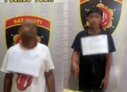2 Bandar Sabu Berhasil Ditangkap di Balige, Satnarkoba Polres Toba Berhasil Amankan 96,57 gram Sabu