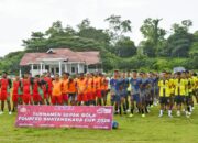 Menyambut HUT Bhayangkara ke 80,polres Maluku barat daya buka turnamen sepak bola Bhayangkara cup