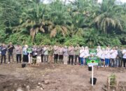 Gerakan Penghijauan, Polres Pasbar Lakukan Penanaman Pohon di Daerah Rawan Erosi