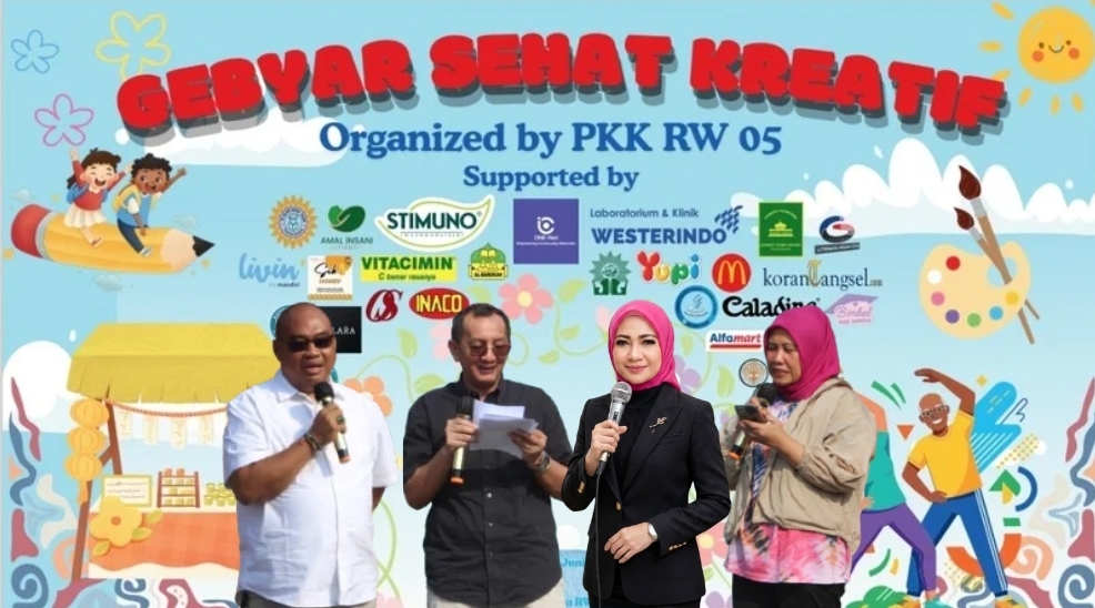 GEBYAR SEHAT & KREATIF RW 05: SINERGI WUJUDKAN WARGA SEHAT, KREATIF, DAN EKONOMI BERKEMBANG
