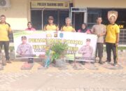 Peduli Lingkungan di HUT Bhayangkara ke-80, Polsek Tanjung Batu Tanam 50 Pohon