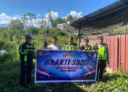 Satlantas Polres Mamasa gelar bakti sosial tanam Pohon