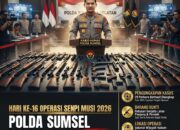 Operasi Senpi Musi 2026: Polda Sumsel Amankan Ratusan Senjata Api Ilegal, Puluhan Kasus Berhasil Diungkap