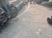 Truk Di Duga Rem blong Tabrak Banyak Pengendara Motor Di Bekasi