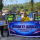 Wujud Kepedulian HUT Bhayangkara ke-80, Satlantas Polres Mamasa Gelar Bakti Sosial