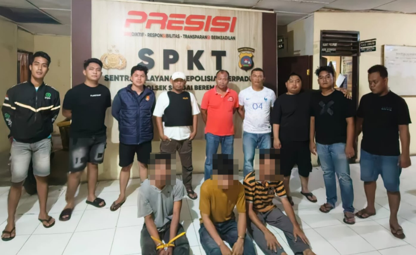 Diduga Lakukan Pencurian, Tiga Pria Ditangkap Polisi di Air Bangis