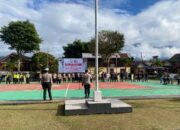 Kepolisian Resor Mamasa Melaksanakan Latihan Upacara,Jelang Hari Ulang Tahun Bhayangkara ke-80 