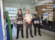 Sat Samapta Polres Mamasa Kawal Bank Sulselbar Cabang Mamasa 24 Jam, Situasi Terjaga Kondusif
