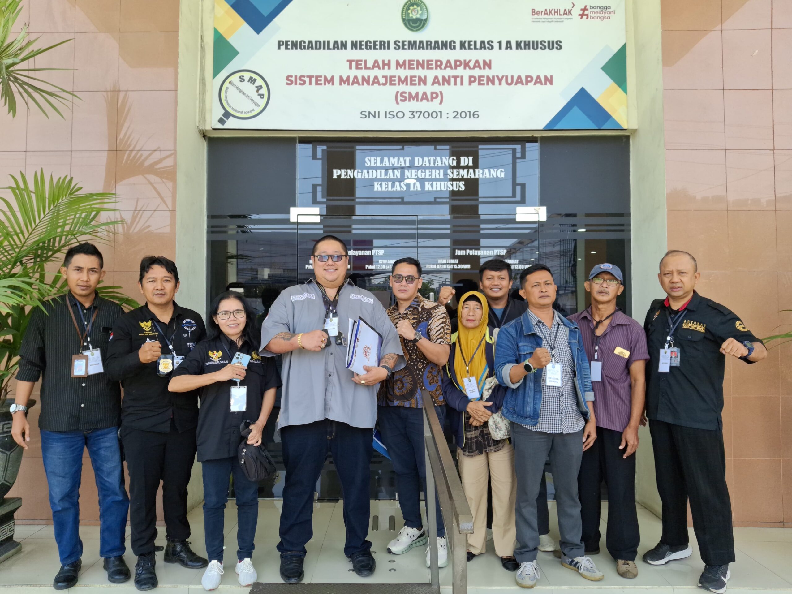 FERADI WPI Kawal Gugatan Pembatalan Lelang, Dugaan Pencairan Dana Rp2,4 Miliar Tanpa Persetujuan Digugat ke PN Semarang