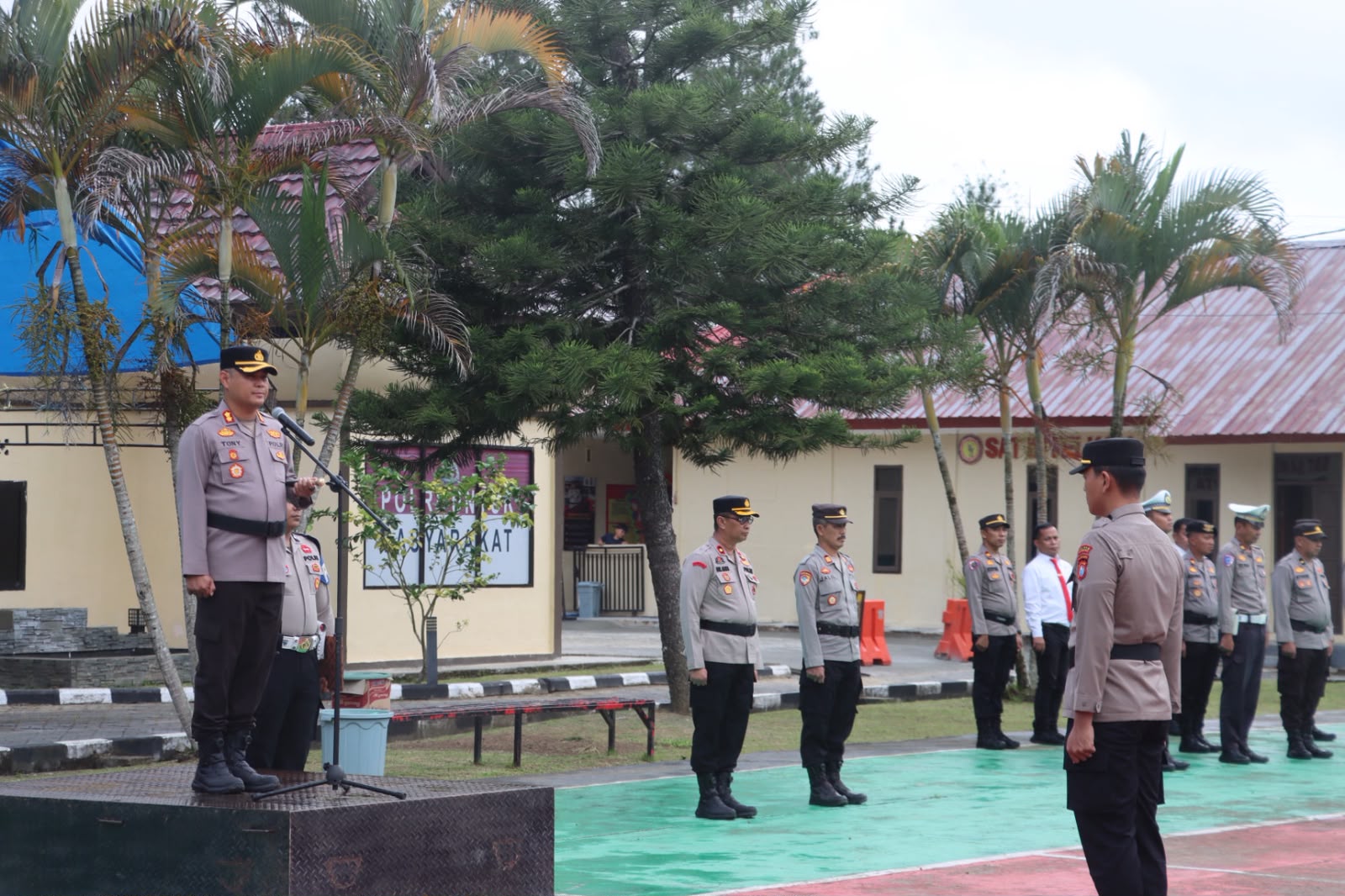 58 Personel Polres Mamasa Naik Pangkat Periode 1 juli Tahun 2026