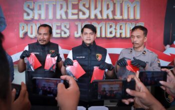 Polres Jombang Ungkap Komplotan Curanmor, Empat Tersangka Ditangkap
