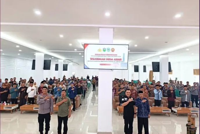 Wawako Azhar Hamzah Hadiri Sosialisasi Akbar Pencegahan Paham IRET di IAIN Kerinci, Tekankan Pentingnya Literasi Digital dan Persatuan
