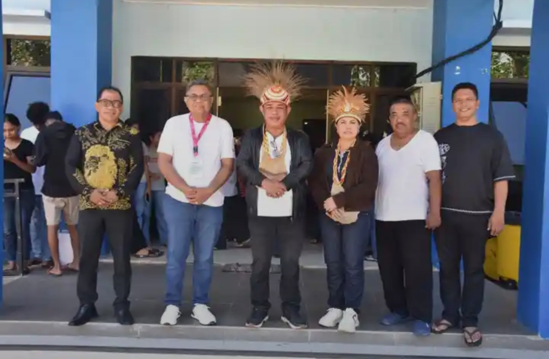Bupati MBD Temui Peserta Paduan Suara Anak Asal Pulau Kisar yang Wakili Maluku di Pesparawi Nasional
