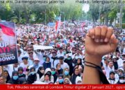 Ribuan Massa Aksi Mendukung MBG Dilanjutkan, Gubernur NTB Ungkap Dua Permintaan