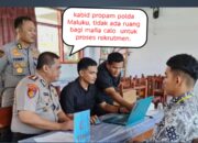Polda Maluku berkomitmen menghadirkan proses rekrutmen anggota Polri yang bersih, transparan, akuntabel, dan humanis.
