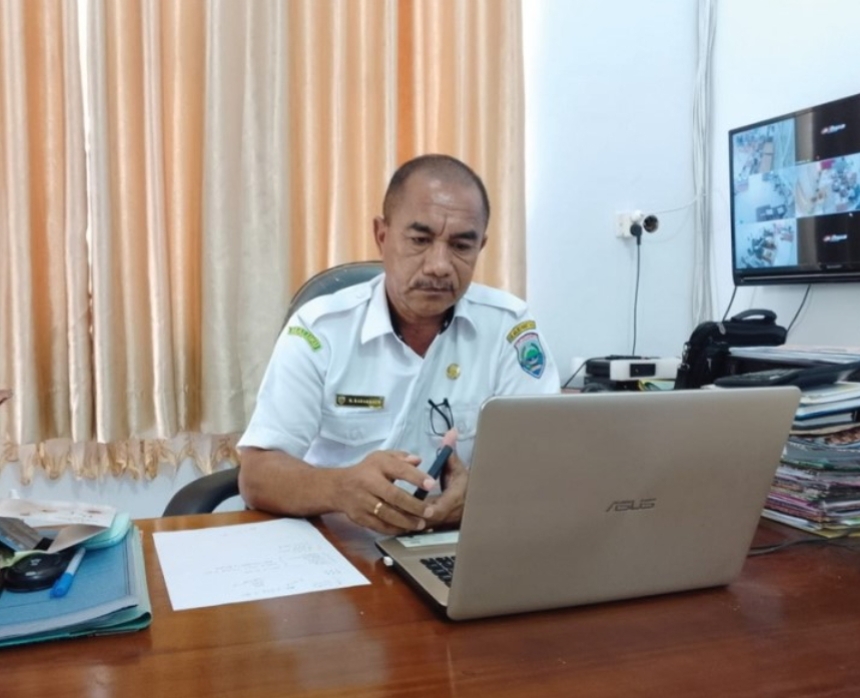Plt kadis kesehatan MBD angkat bicara soal puskesmas bebar kumur yang rusak terbengkalai.