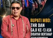 THR DAN GAJI KE 13 ASN AKAN DI BAYAR BERTAHAP SESUAI KONDISI KEUANGAN DAERAH. 