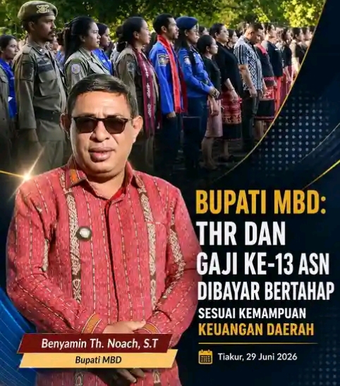 THR DAN GAJI KE 13 ASN AKAN DI BAYAR BERTAHAP SESUAI KONDISI KEUANGAN DAERAH. 