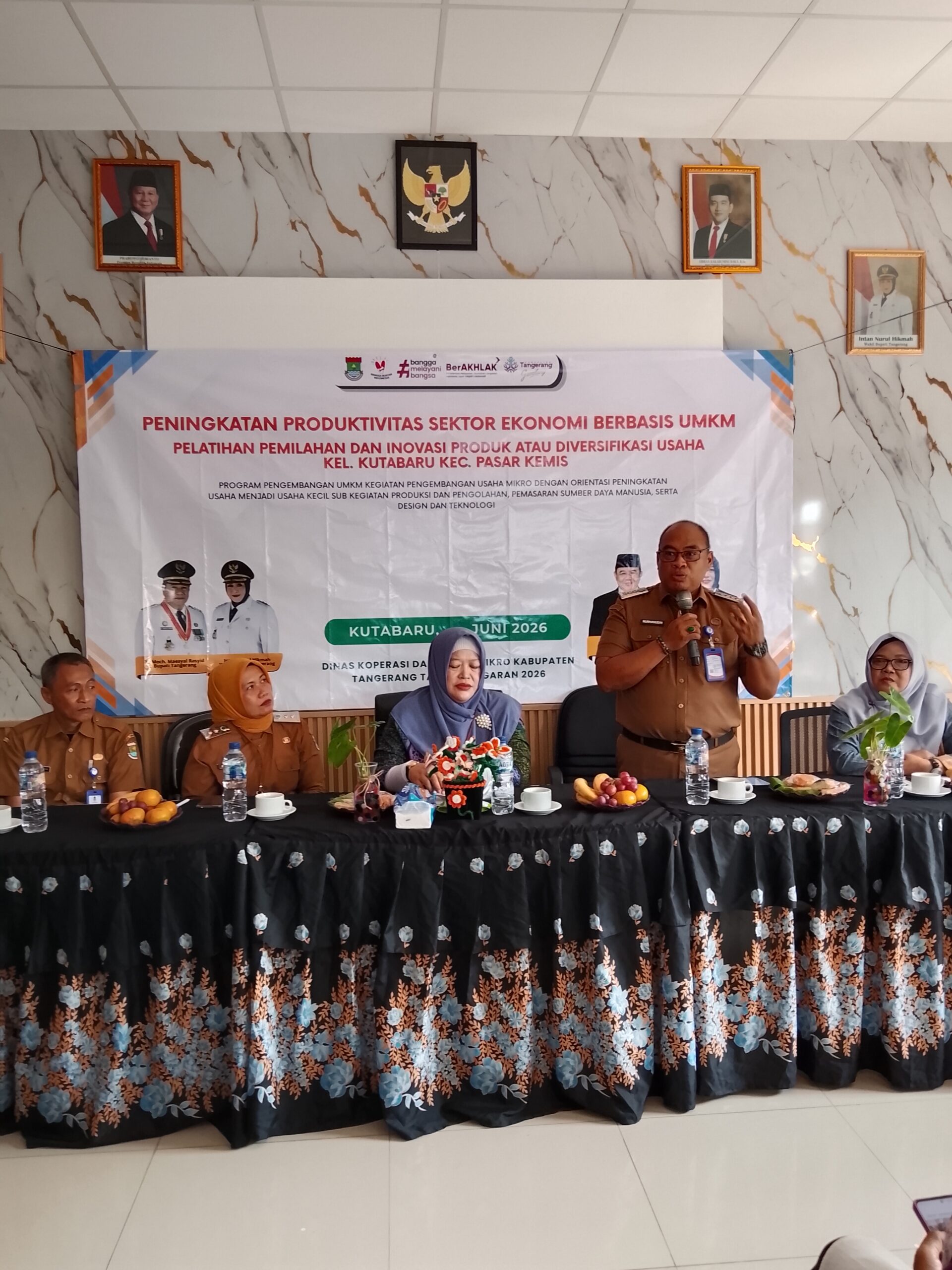 Gelar Pelatihan Peningkatan Produktivitas, Desa Kutabaru Dorong UMKM Naik Kelas dan Kelola Lingkungan Lebih Baik