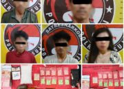Gagalkan Peredaran Lintas Provinsi, Polres Mesuji Ringkus 5 Tersangka Sindikat Narkoba Asal Riau