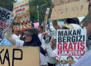Demo Dukung MBG di Monas: Emak emak Ngaku Dapat Rp100 Ribu dan Logistik Lapangan