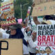 Demo Dukung MBG di Monas: Emak emak Ngaku Dapat Rp100 Ribu dan Logistik Lapangan