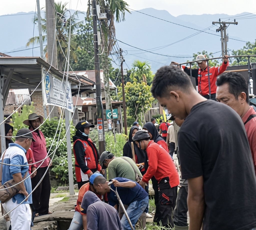 Tenaga Kebersihan DLH Tapteng Dirumahkan: Pekerjaan Berhenti, Gaji Satu Bulan Hingga Dua Bulan Belum Dibayar