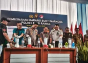 Selamatkan Ribuan Jiwa, Polres Musi Rawas Musnahkan Lebih dari 2 Kg Sabu dan Ekstasi Jaringan Lintas Wilayah