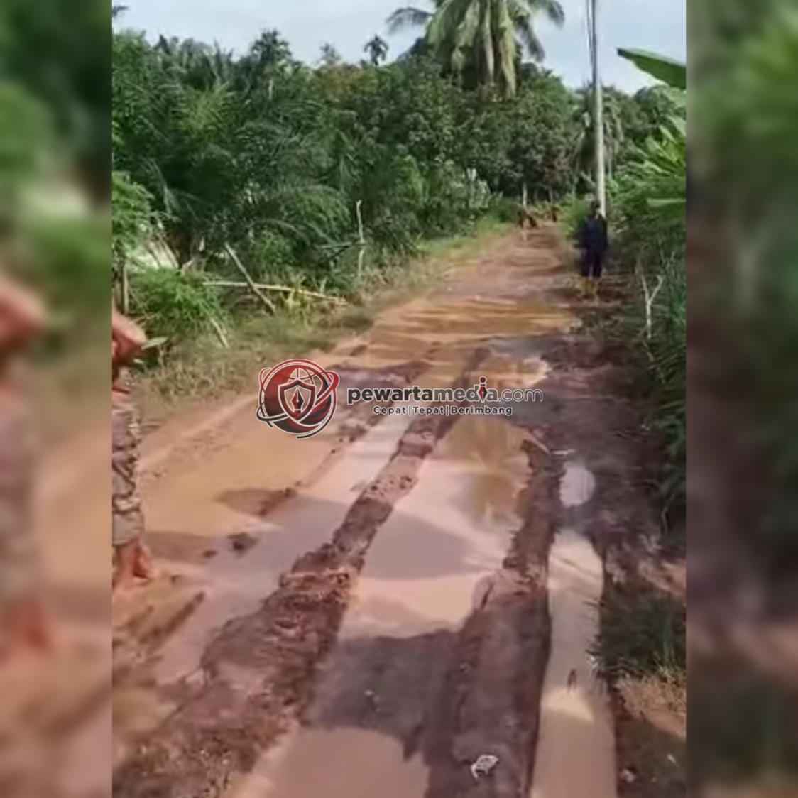 Keluhkan Jalan Rusak Sepanjang 3 KM, Warga Kotadaro I Tagih Janji Pemkab Ogan Ilir