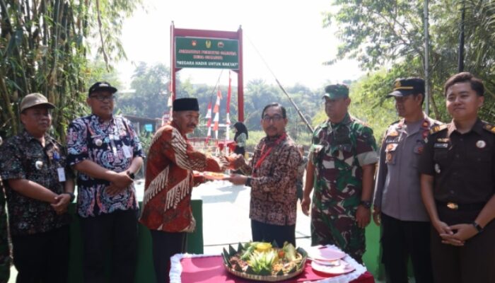 Jembatan Perintis Garuda Tahap III dan IV Kodam IV/Diponegoro Resmi Difungsikan, Perkuat Akses dan Perekonomian Warga Sikasur