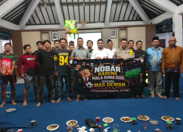 Bagas Satya Indrana Gelar Nobar Piala Dunia 2026 di Randugunting, Perkuat Kebersamaan dan Cegah Kenakalan Remaja