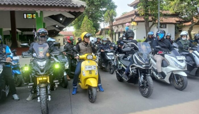 Bupati Tegal Touring Bersama Wartawan, Perkuat Sinergi dan Komunikasi Melalui Jalur Kebersamaan