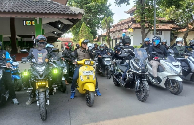 Bupati Tegal Touring Bersama Wartawan, Perkuat Sinergi dan Komunikasi Melalui Jalur Kebersamaan