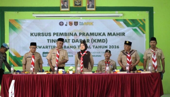 Kwarcab Kabupaten Tegal Gelar KMD, Cetak Pembina Pramuka Profesional dan Berkarakter