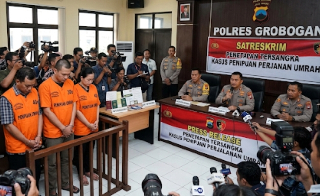 Polres Grobogan Tetapkan Tersangka Dugaan Penipuan Umrah, Kerugian Korban Capai Ratusan Juta Rupiah