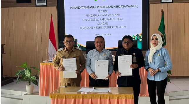 Kejari Kabupaten Tegal Perkuat Perlindungan Hukum Anak Yatim Melalui Kerja Sama Strategis dengan PA Slawi dan Dinsos