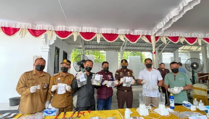 Kejari Grobogan Musnahkan Barang Bukti Perkara Inkracht, Wujudkan Akuntabilitas Penegakan Hukum