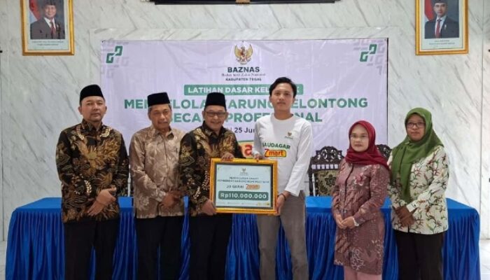BAZNAS Kabupaten Tegal Perkuat Kemandirian Mustahik melalui Pelatihan Pengelola Warung Kelontong Program ZMart