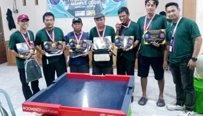 Domino Resmi Diperkenalkan sebagai Cabang Olahraga Prestasi di Jepara, Turnamen Perdana Digelar di Bangsri