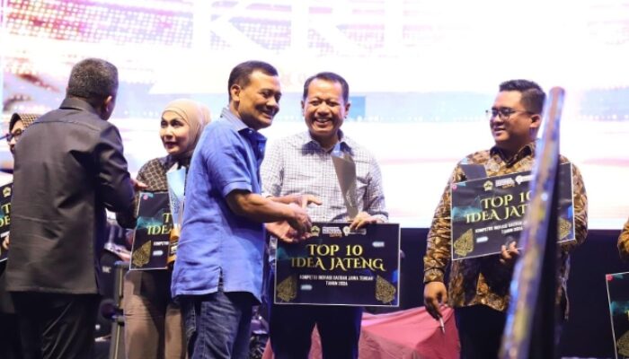 BPPKAD Kudus Raih Penghargaan TOP 10 IDEA Jateng 2026, Inovasi Simpad Geo Perkuat Tata Kelola Pendapatan Daerah