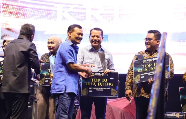 BPPKAD Kudus Raih Penghargaan TOP 10 IDEA Jateng 2026, Inovasi Simpad Geo Perkuat Tata Kelola Pendapatan Daerah