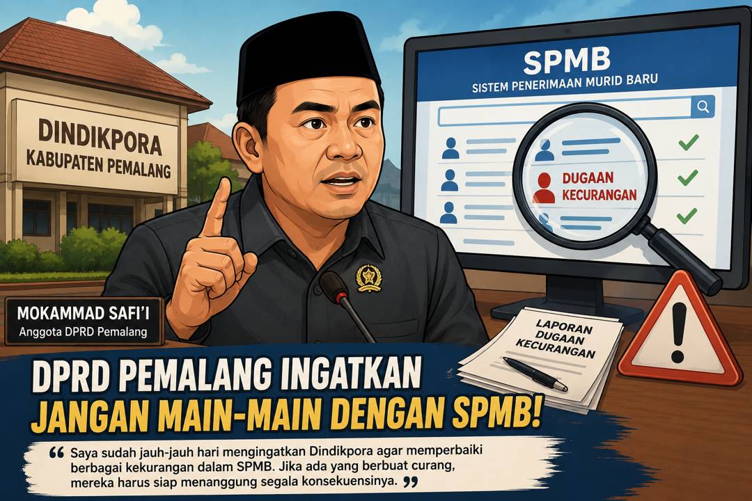 SPMB Pemalang Kembali Disorot, DPRD Ingatkan Jangan Main-Main dengan Integritas Penerimaan Murid Baru