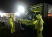 Dua Pengendara Sepeda Motor Meninggal di TKP Setelah Motor Yang Mereka Boncengi di Tabrak Mobil Box